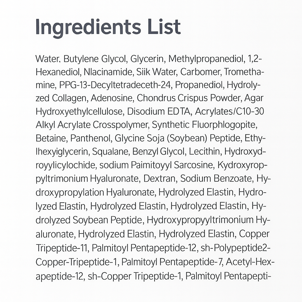 Silk Peptide Lifting Ampoule